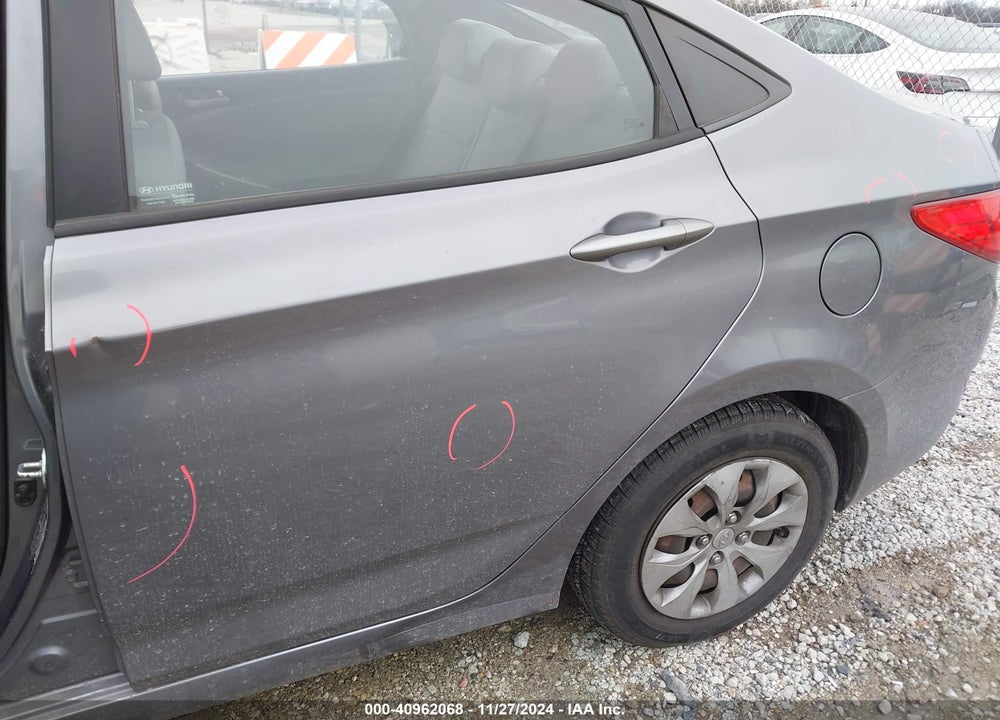 2016 HYUNDAI ACCENT SE VIN: KMHCT4AE0GU029096