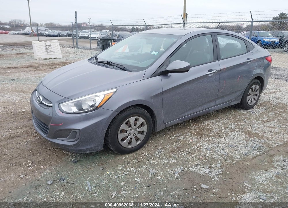 2016 HYUNDAI ACCENT SE VIN: KMHCT4AE0GU029096