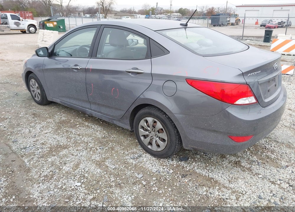 2016 HYUNDAI ACCENT SE VIN: KMHCT4AE0GU029096