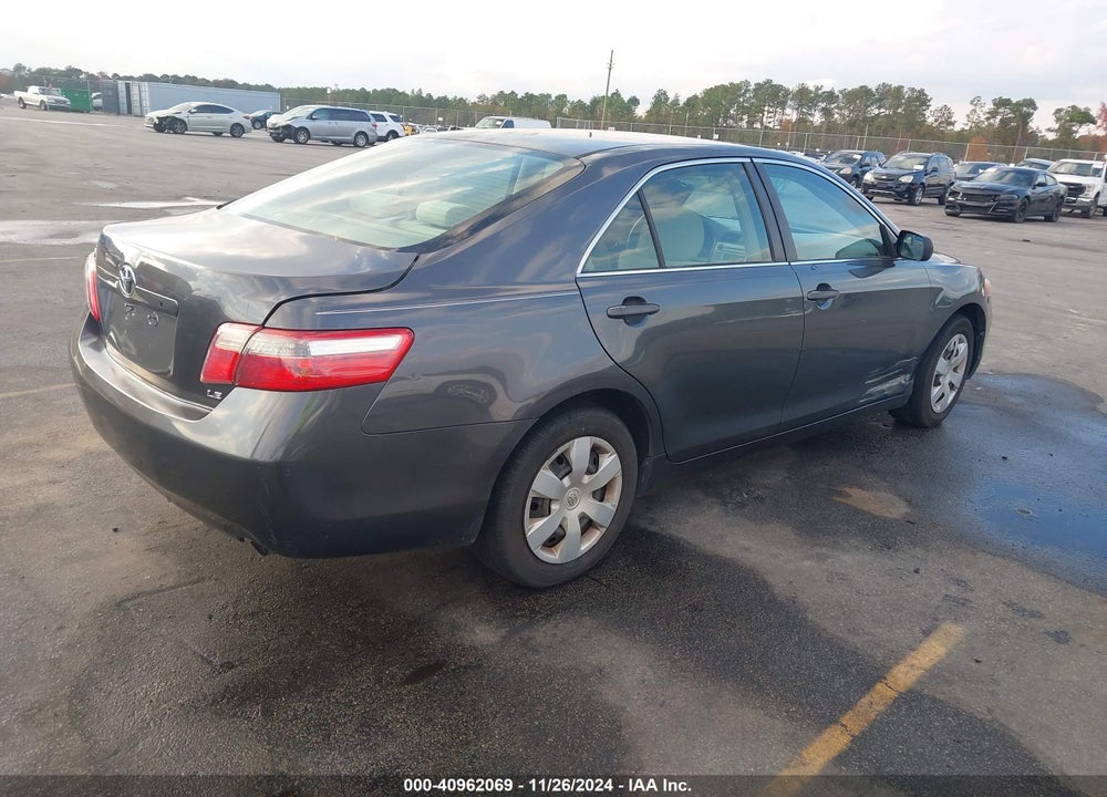 2007 TOYOTA CAMRY LE VIN: 4T1BE46K37U168269