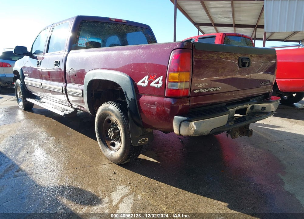 2002 CHEVROLET SILVERADO 2500HD LS VIN: 1GCHK23U82F247208