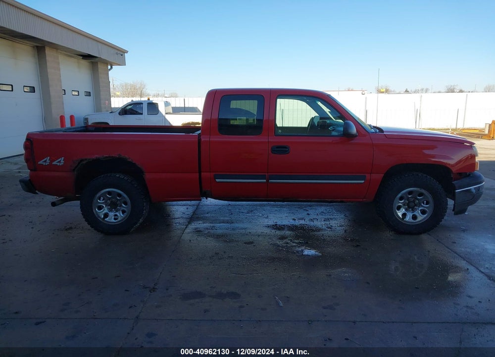 2005 CHEVROLET SILVERADO 1500 LS VIN: 1GCEK19B35E107967