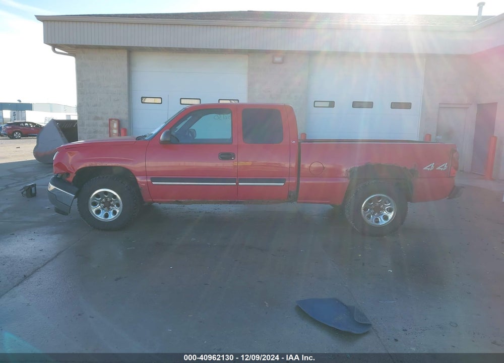 2005 CHEVROLET SILVERADO 1500 LS VIN: 1GCEK19B35E107967