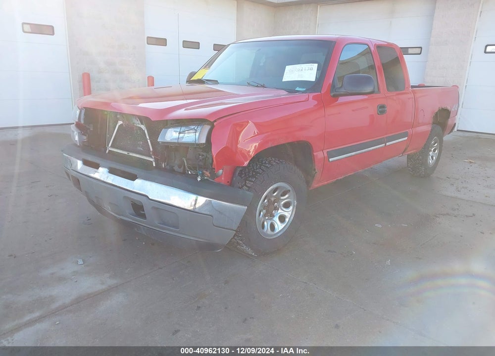 2005 CHEVROLET SILVERADO 1500 LS VIN: 1GCEK19B35E107967