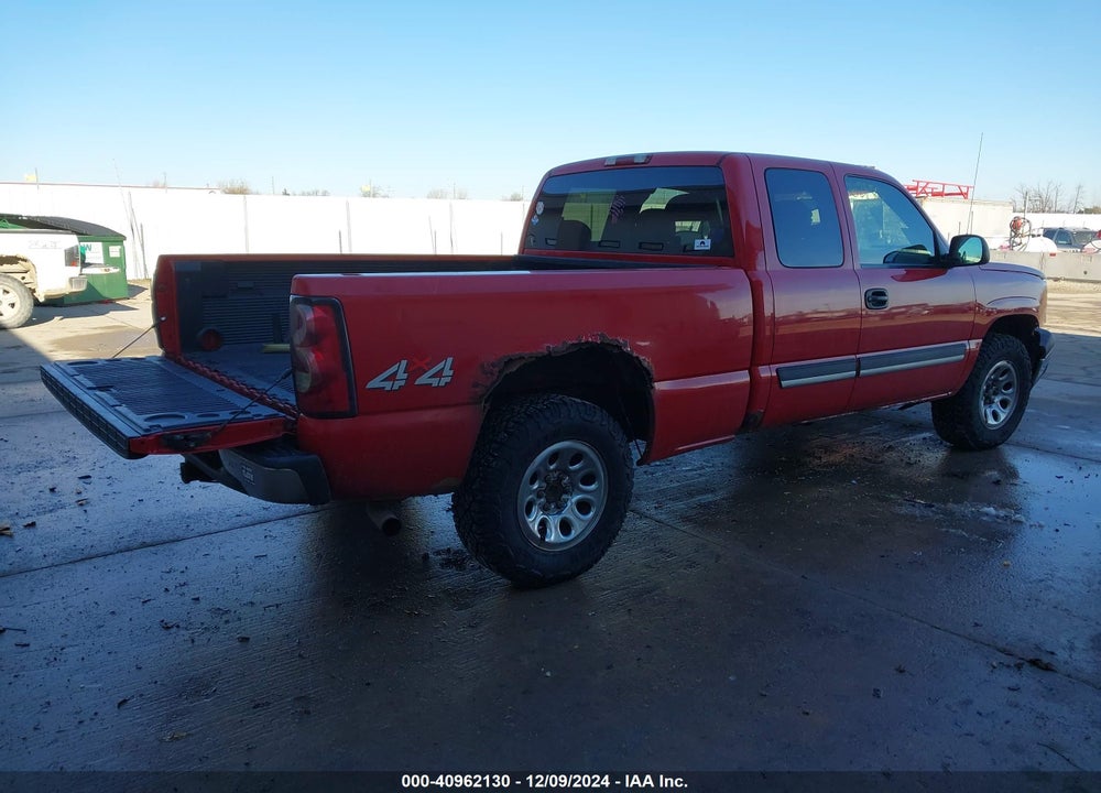 2005 CHEVROLET SILVERADO 1500 LS VIN: 1GCEK19B35E107967