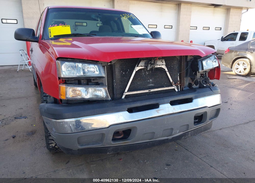 2005 CHEVROLET SILVERADO 1500 LS VIN: 1GCEK19B35E107967