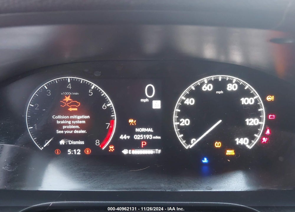 2024 HONDA HR-V AWD SPORT/AWD SPORT W/O BSI VIN: 3CZRZ2H54RM725159