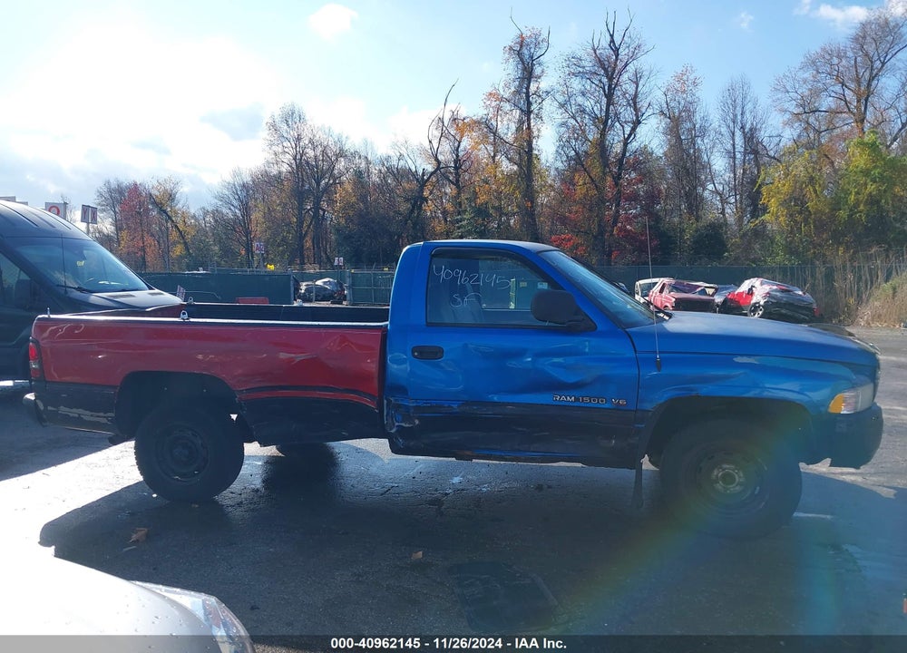 2001 DODGE RAM 1500 VIN: 1B7HC16X71S260888