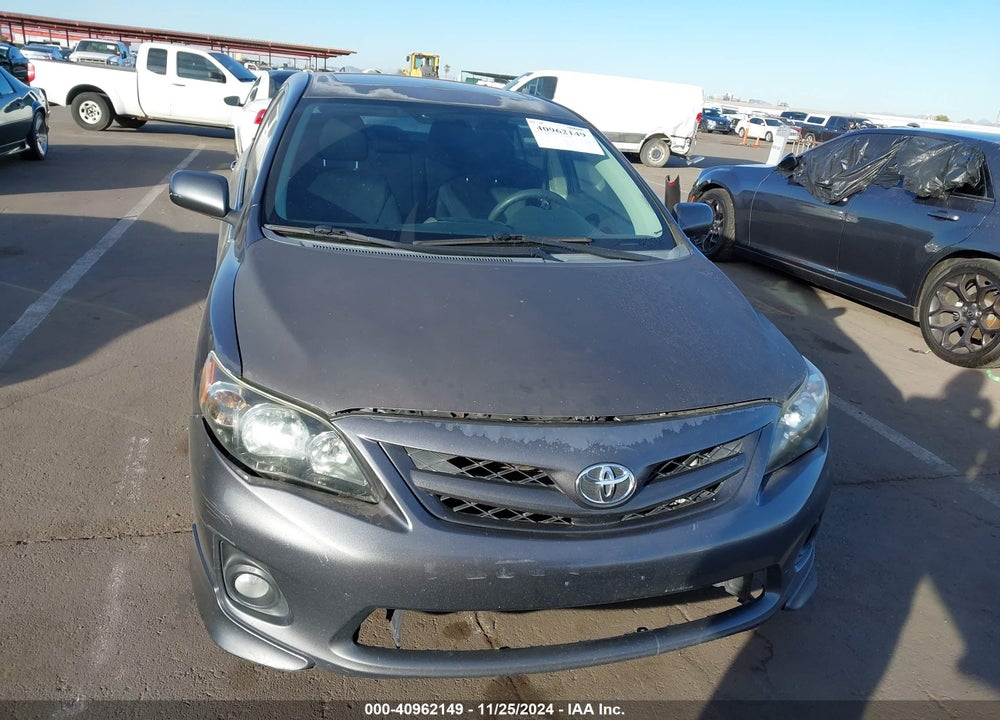 2011 TOYOTA COROLLA S VIN: 2T1BU4EE2BC602951