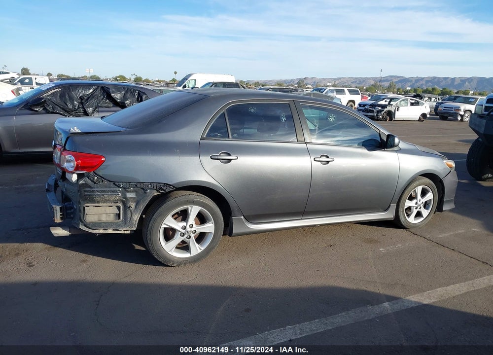 2011 TOYOTA COROLLA S VIN: 2T1BU4EE2BC602951