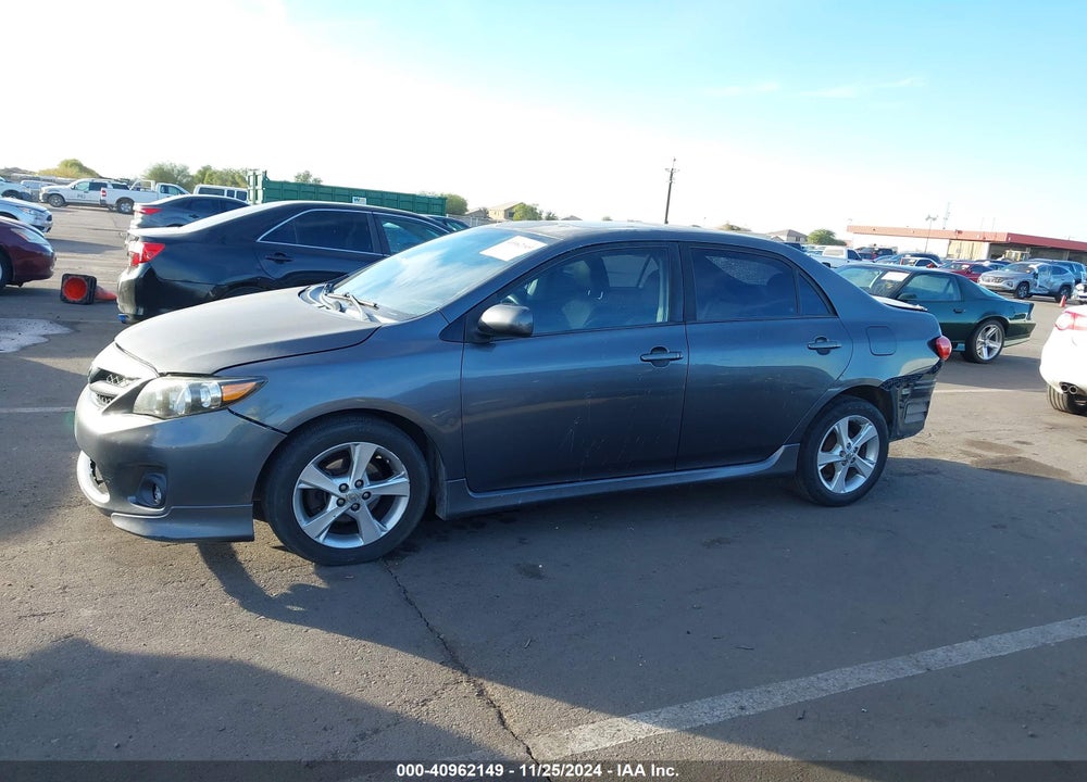 2011 TOYOTA COROLLA S VIN: 2T1BU4EE2BC602951