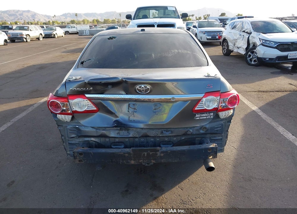 2011 TOYOTA COROLLA S VIN: 2T1BU4EE2BC602951