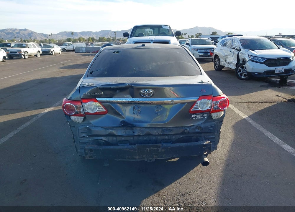 2011 TOYOTA COROLLA S VIN: 2T1BU4EE2BC602951