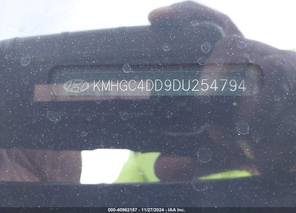 2013 HYUNDAI GENESIS 3.8 VIN: KMHGC4DD9DU254794