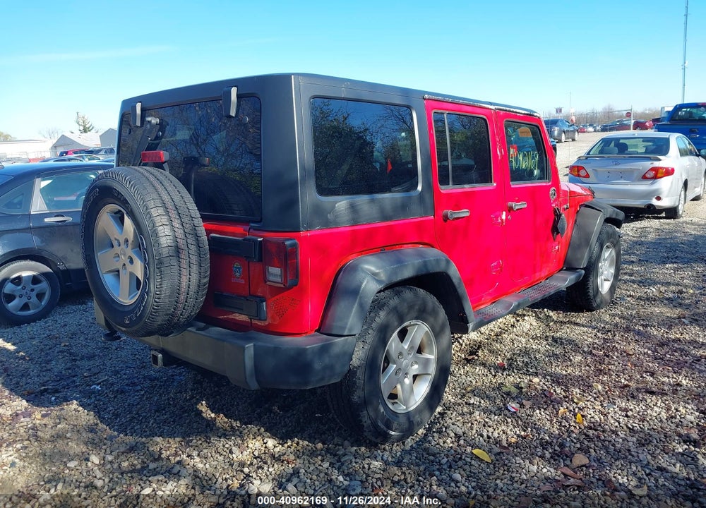 2014 JEEP WRANGLER UNLIMITED SPORT VIN: 1C4BJWDGXEL115551