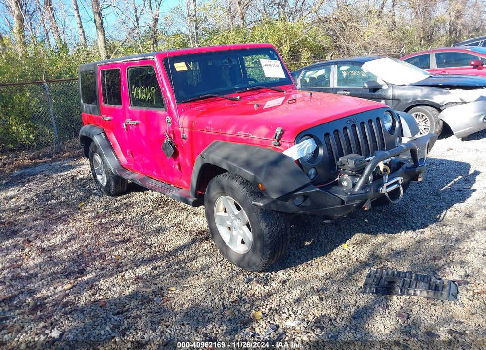 2014 JEEP WRANGLER UNLIMITED SPORT VIN: 1C4BJWDGXEL115551