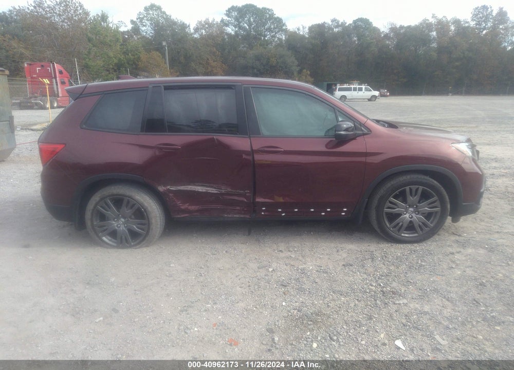 2021 HONDA PASSPORT VIN: 5FNYF7H54MB008295