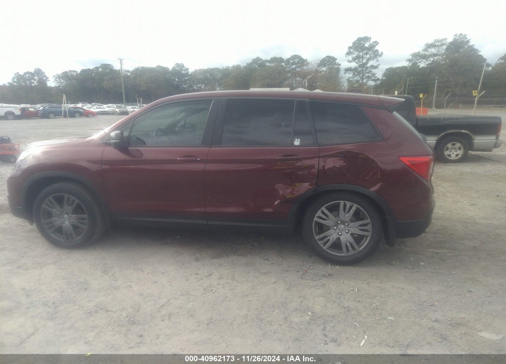 2021 HONDA PASSPORT VIN: 5FNYF7H54MB008295
