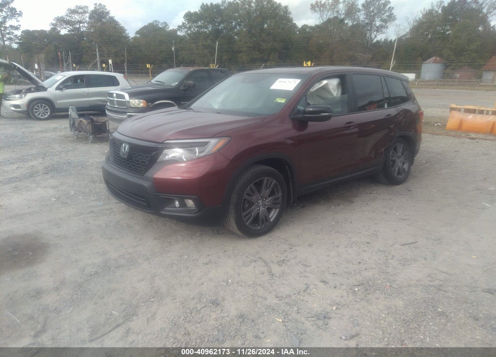 2021 HONDA PASSPORT VIN: 5FNYF7H54MB008295