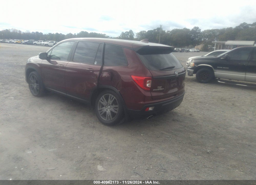 2021 HONDA PASSPORT VIN: 5FNYF7H54MB008295