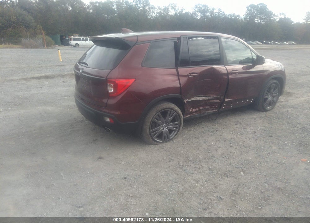 2021 HONDA PASSPORT VIN: 5FNYF7H54MB008295
