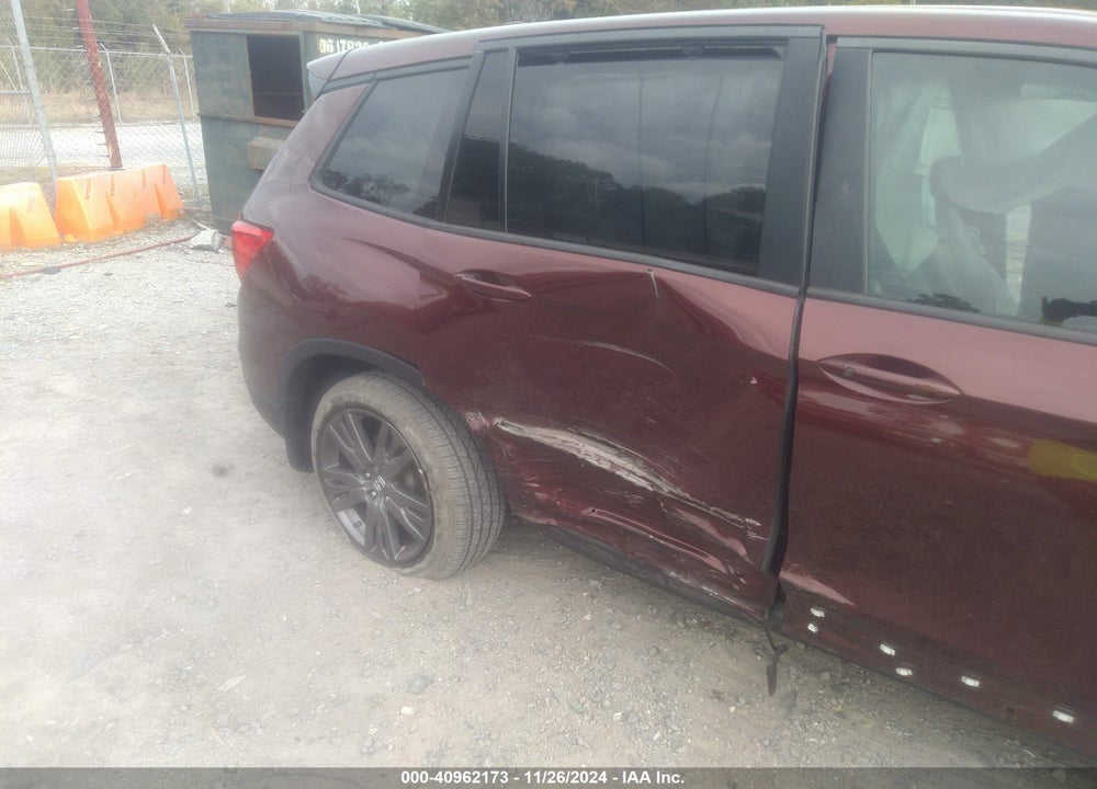 2021 HONDA PASSPORT VIN: 5FNYF7H54MB008295