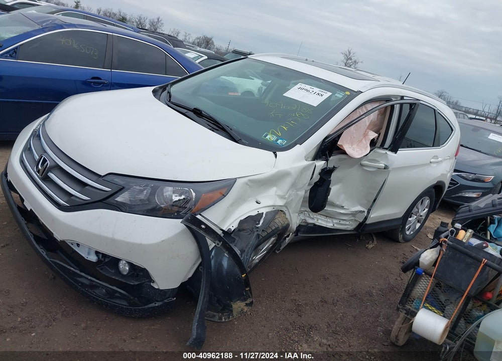 2014 HONDA CR-V EX-L VIN: 5J6RM4H71EL065539