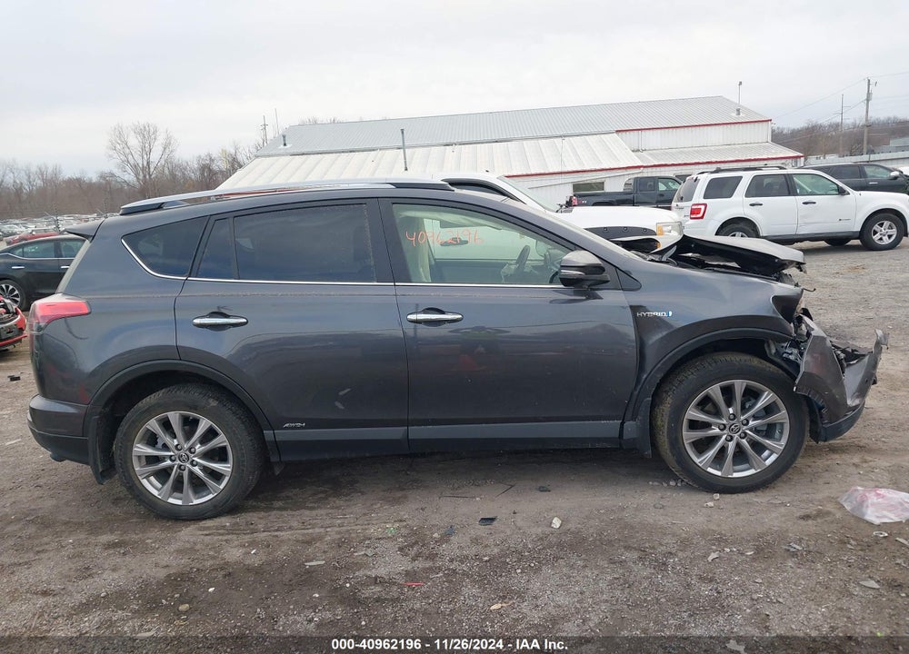 2018 TOYOTA RAV4 HYBRID LIMITED VIN: JTMDJREVXJD204497