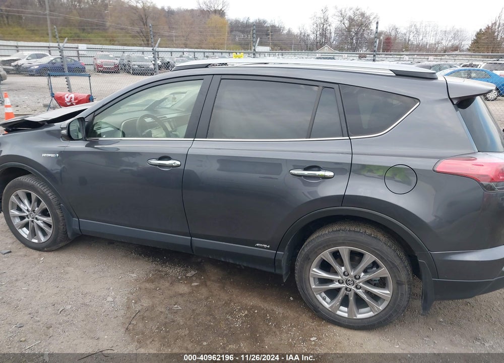 2018 TOYOTA RAV4 HYBRID LIMITED VIN: JTMDJREVXJD204497