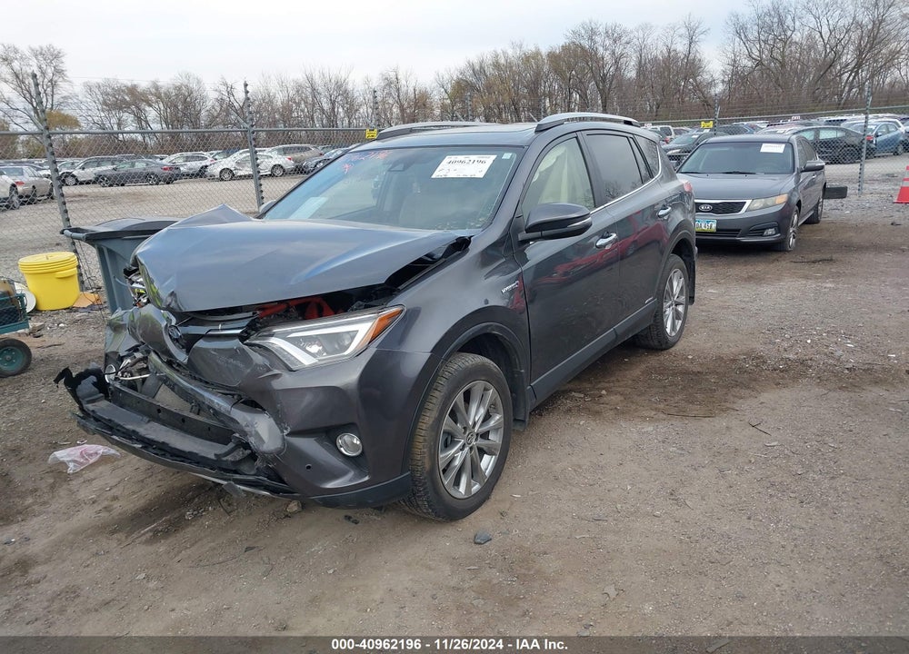 2018 TOYOTA RAV4 HYBRID LIMITED VIN: JTMDJREVXJD204497