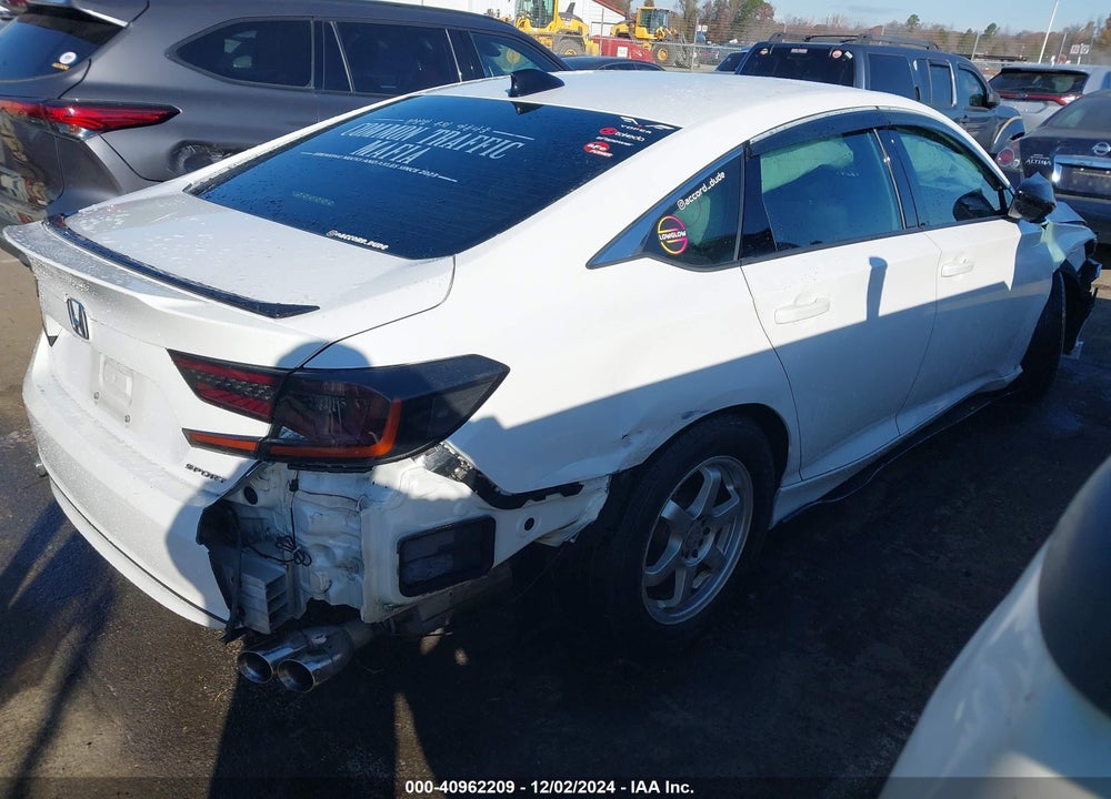 2022 HONDA ACCORD VIN: 1HGCV1F38NA043588