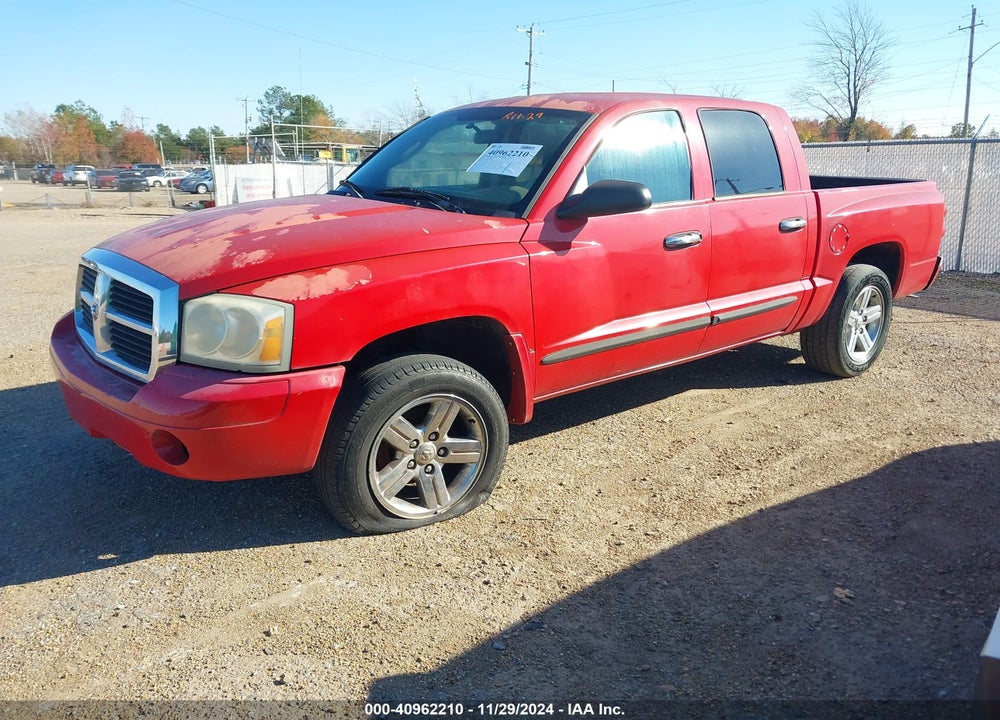 2007 DODGE DAKOTA SLT VIN: 1D7HE48K97S127951