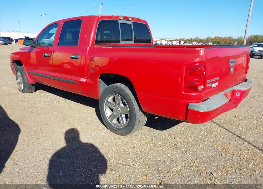 2007 DODGE DAKOTA SLT VIN: 1D7HE48K97S127951