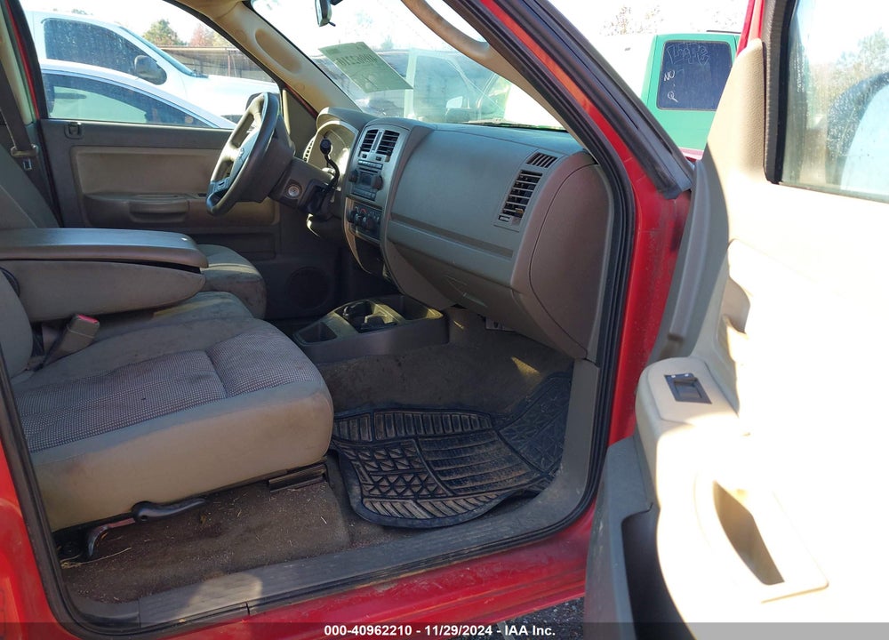 2007 DODGE DAKOTA SLT VIN: 1D7HE48K97S127951