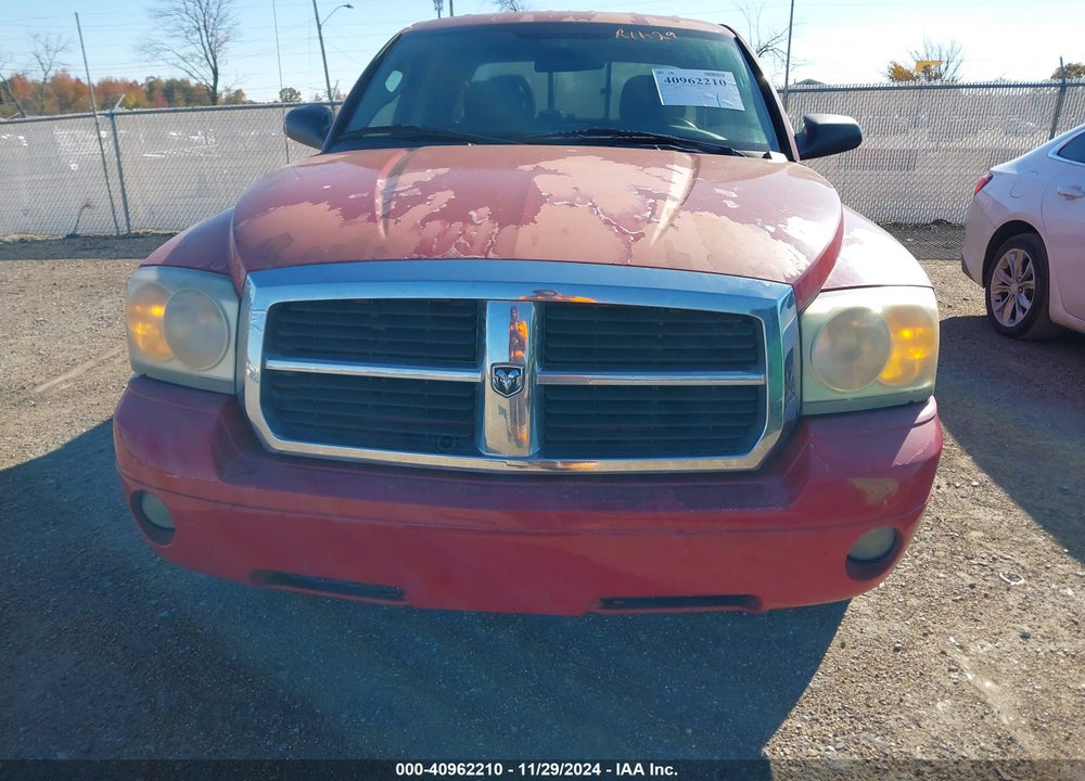 2007 DODGE DAKOTA SLT VIN: 1D7HE48K97S127951