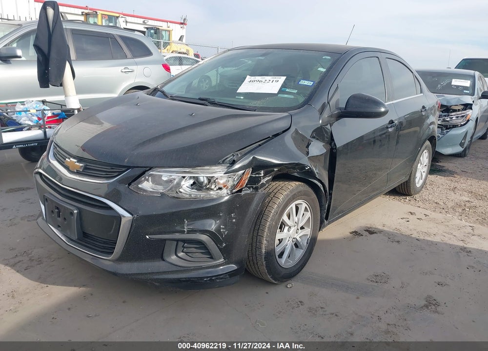 2018 CHEVROLET SONIC VIN: 1G1JD5SH3J4104509