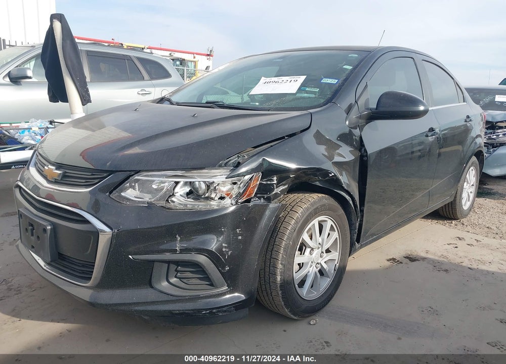 2018 CHEVROLET SONIC VIN: 1G1JD5SH3J4104509