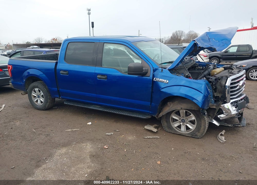 2017 FORD F-150 XLT VIN: 1FTEW1EG0HFC51559