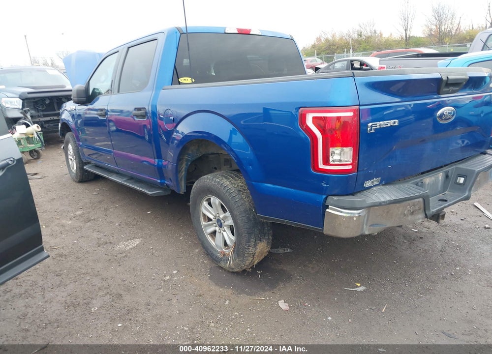 2017 FORD F-150 XLT VIN: 1FTEW1EG0HFC51559