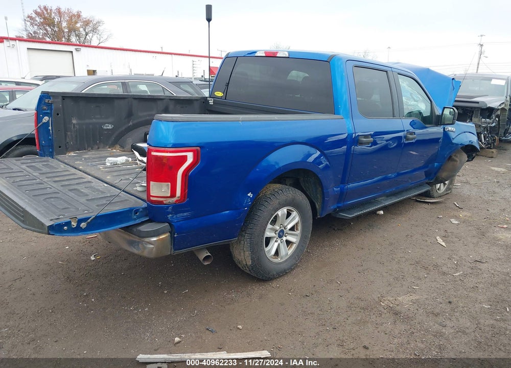 2017 FORD F-150 XLT VIN: 1FTEW1EG0HFC51559
