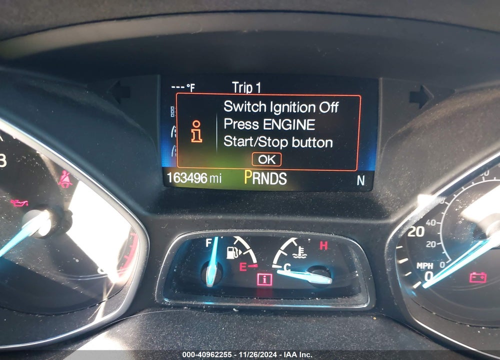2017 FORD ESCAPE TITANIUM VIN: 1FMCU9J90HUF08200
