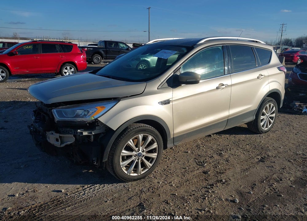 2017 FORD ESCAPE TITANIUM VIN: 1FMCU9J90HUF08200