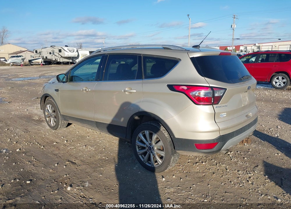2017 FORD ESCAPE TITANIUM VIN: 1FMCU9J90HUF08200
