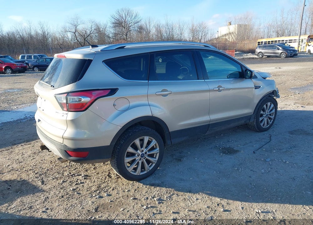 2017 FORD ESCAPE TITANIUM VIN: 1FMCU9J90HUF08200