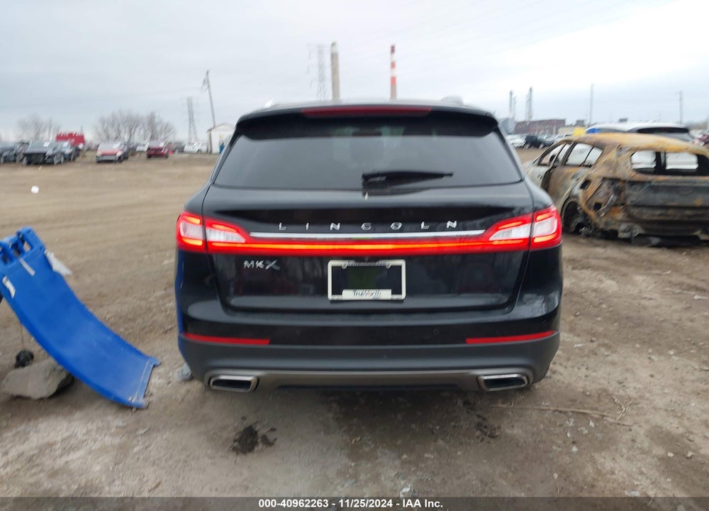 2016 LINCOLN MKX RESERVE VIN: 2LMTJ6LR1GBL40354