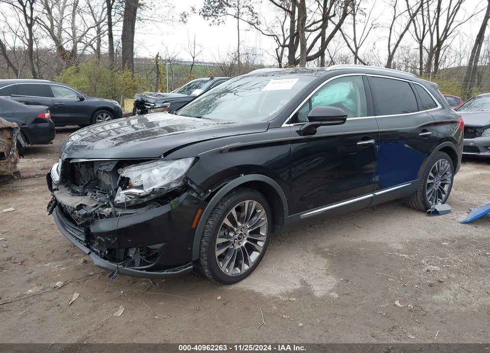 2016 LINCOLN MKX RESERVE VIN: 2LMTJ6LR1GBL40354