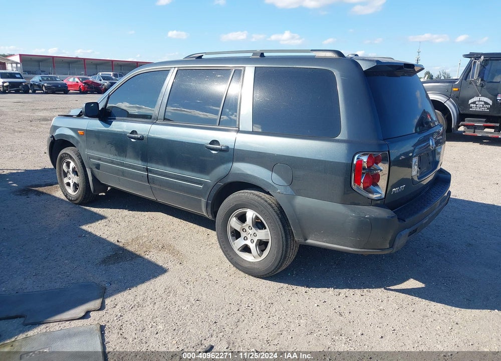 2006 HONDA PILOT EX-L VIN: 2HKYF18656H551763