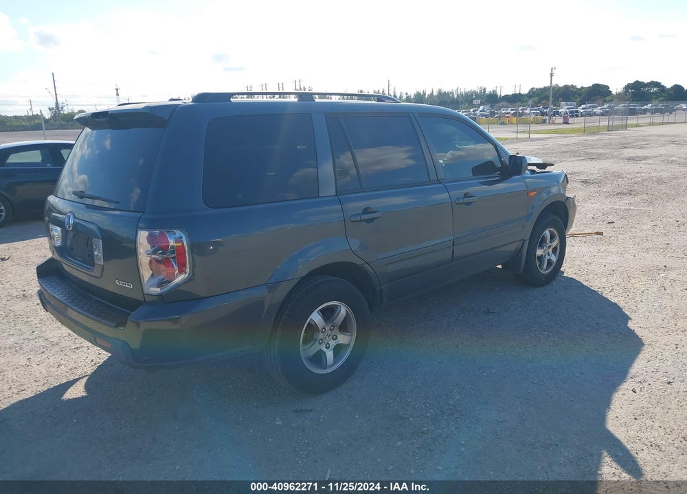 2006 HONDA PILOT EX-L VIN: 2HKYF18656H551763