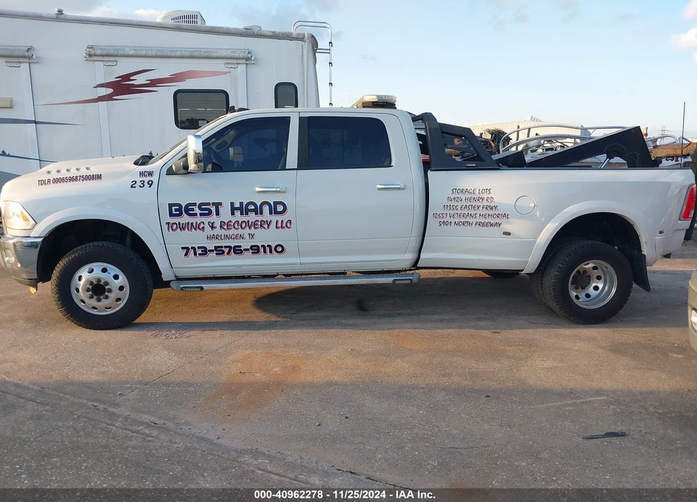 2017 RAM 3500 LAIE  4X4 8' BOX VIN: 3C63RRJL1HG508024