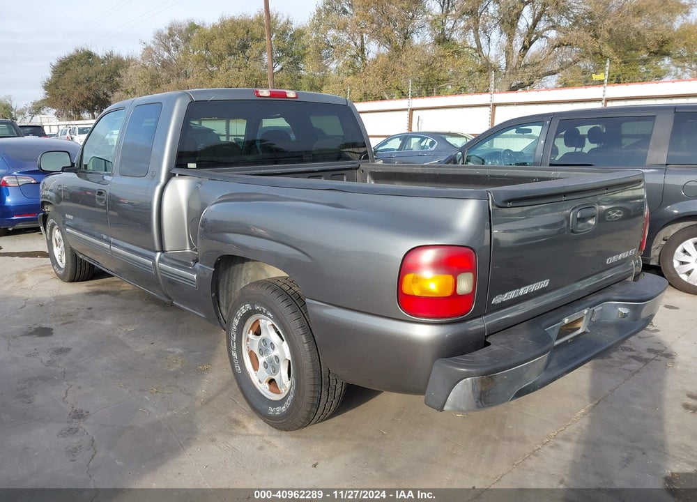 1999 CHEVROLET SILVERADO 1500 LS VIN: 1GCEC19V5XZ173021